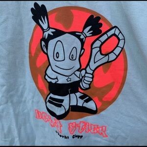 Vintage Kevin Clapp Ugly Stick Tee Shirt Single Stitch USA Anvil